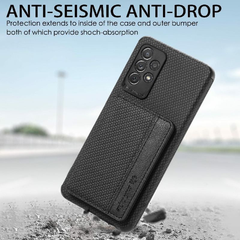 Cover Samsung Galaxy A72 4G / A72 5G Rfid Kortholder Beslag