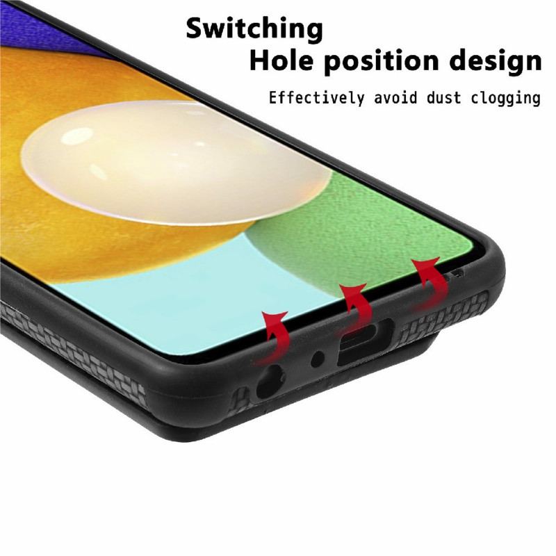 Cover Samsung Galaxy A72 4G / A72 5G Rfid Kortholder Beslag