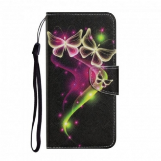 Flip Cover Samsung Galaxy A72 4G / A72 5G Magiske Sommerfugle