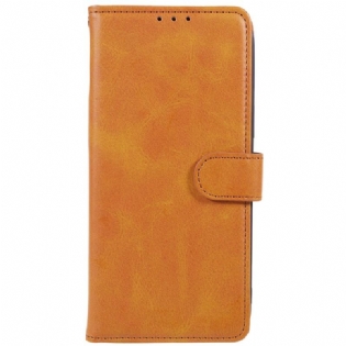 Flip Cover Xiaomi 14 Pro Lædereffekt Med Rem