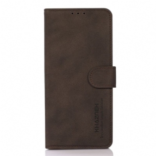 Flip Cover Samsung Galaxy M53 5G Imiteret Læder Khazneh