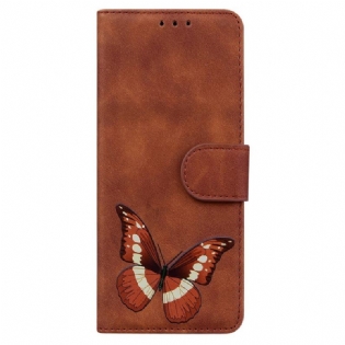 Flip Cover Samsung Galaxy M53 5G Sommerfugl