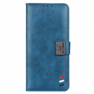 Flip Cover Samsung Galaxy M53 5G Trefarvet Sølvlås