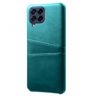 Mobilcover Samsung Galaxy M53 5G Kortholder I Lædereffekt