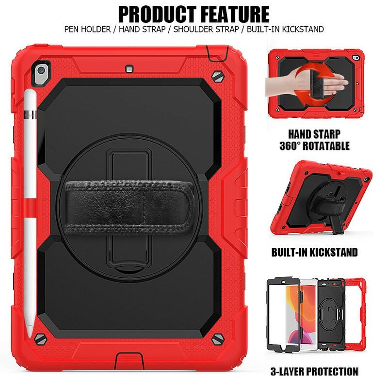 Cover iPad 10.2" (2020) (2019) Med Rem Og Skulderrem
