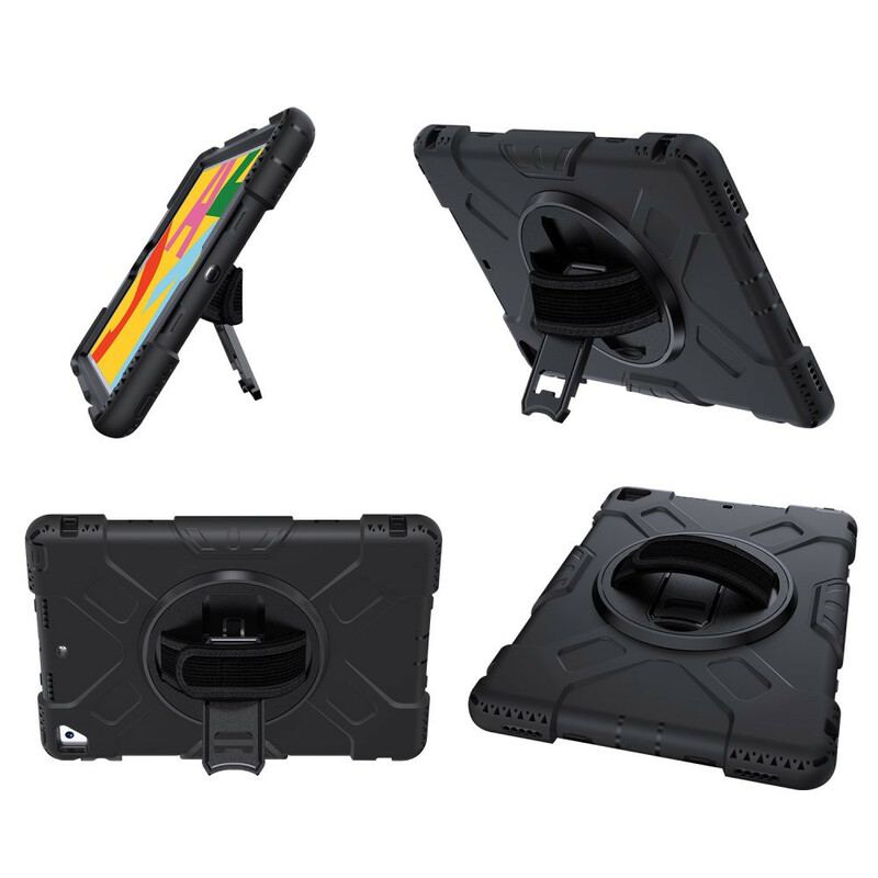 Cover iPad 10.2" (2020) (2019) Super Resistent Væv Og Skulderrem