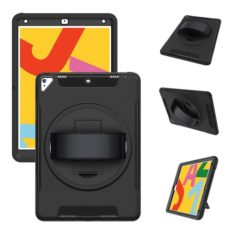 Cover iPad 10.2" (2020) (2019) Ultra Resistent Med Rem Og Støtte
