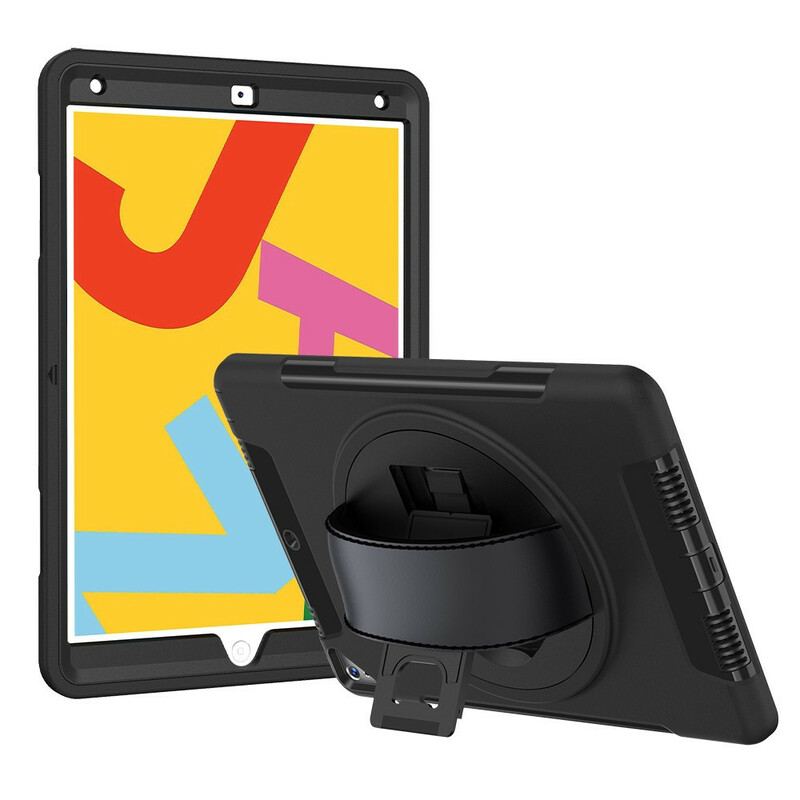 Cover iPad 10.2" (2020) (2019) Ultra Resistent Med Rem Og Støtte