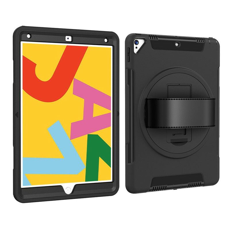 Cover iPad 10.2" (2020) (2019) Ultra Resistent Med Rem Og Støtte