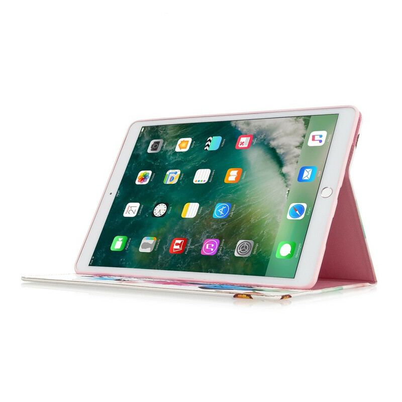 Etui iPad 10.2" (2020) (2019) Blomstermaleri