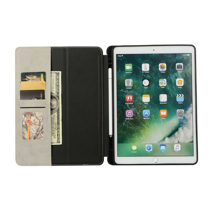 Etui iPad 10.2" (2020) (2019) Luksus Lædereffekt
