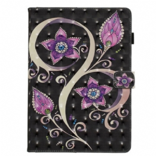 Flip Cover iPad 10.2" (2020) (2019) Blomster