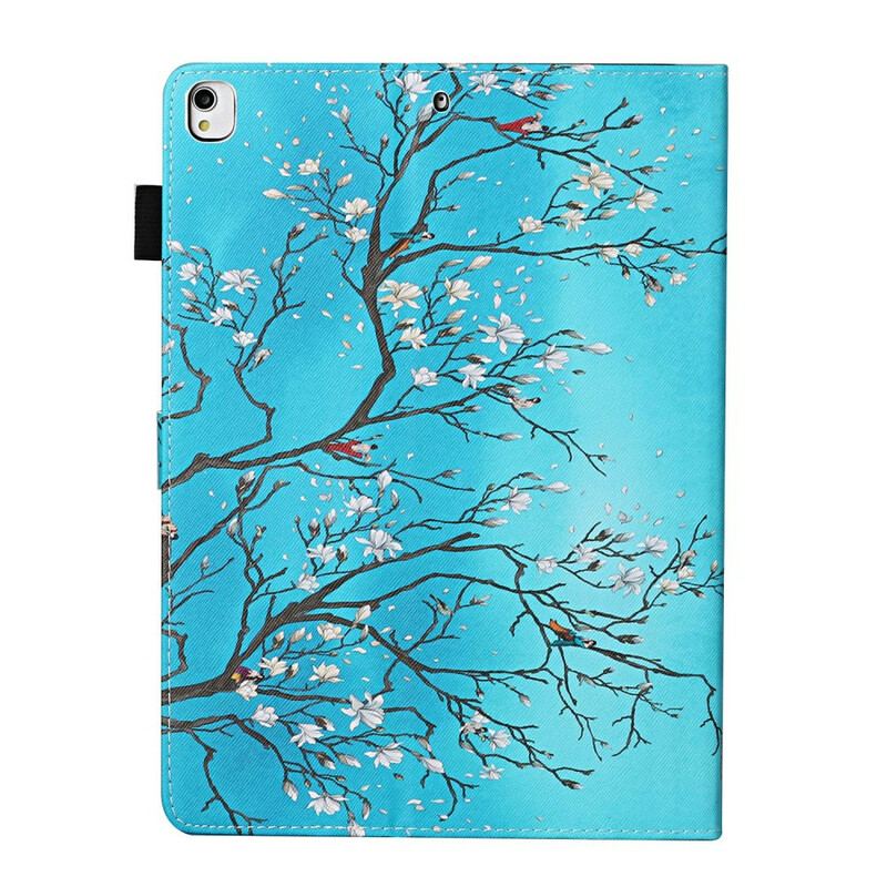 Flip Cover iPad 10.2" (2020) (2019) Blomstrende Grene