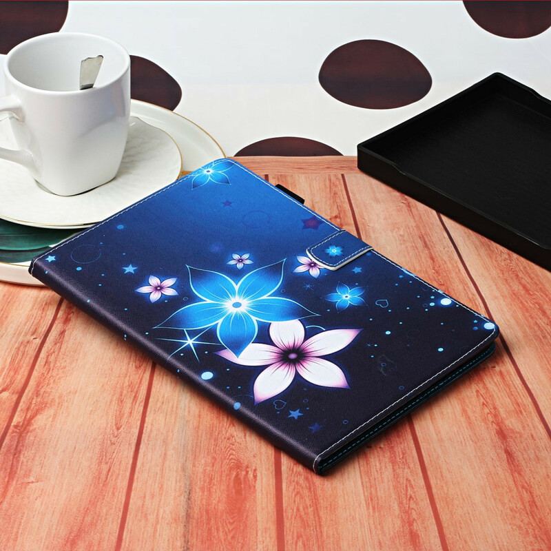 Flip Cover iPad 10.2" (2020) (2019) Blomstret