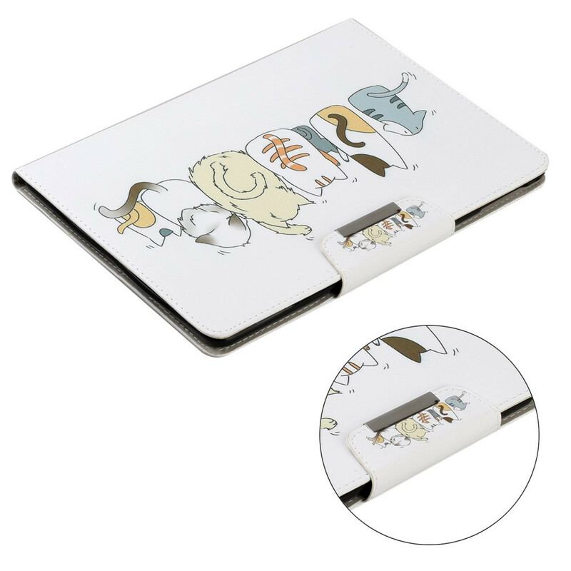 Flip Cover iPad 10.2" (2020) (2019) Bunke Katte