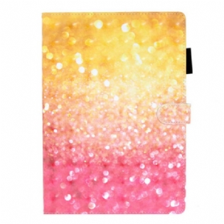 Flip Cover iPad 10.2" (2020) (2019) Glitter Gradient