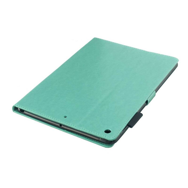 Flip Cover iPad 10.2" (2020) (2019) Læder Effekt Sobriety Sommerfugle