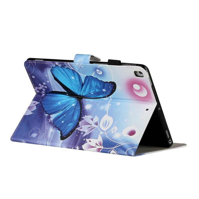 Flip Cover iPad 10.2" (2020) (2019) Magisk Sommerfugl