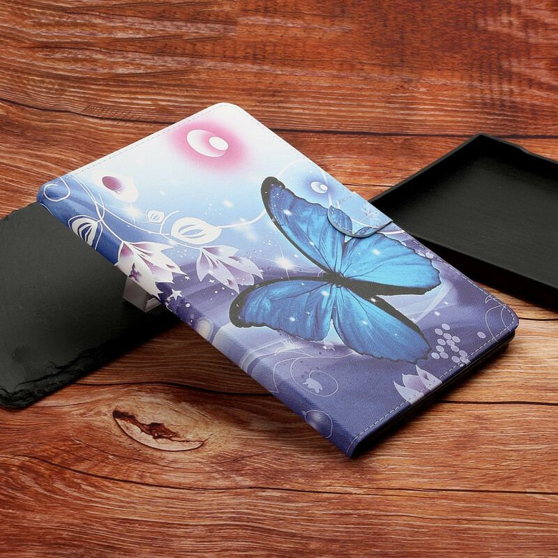Flip Cover iPad 10.2" (2020) (2019) Magisk Sommerfugl