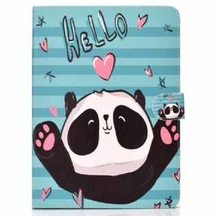 Flip Cover iPad 10.2" (2020) (2019) Panda