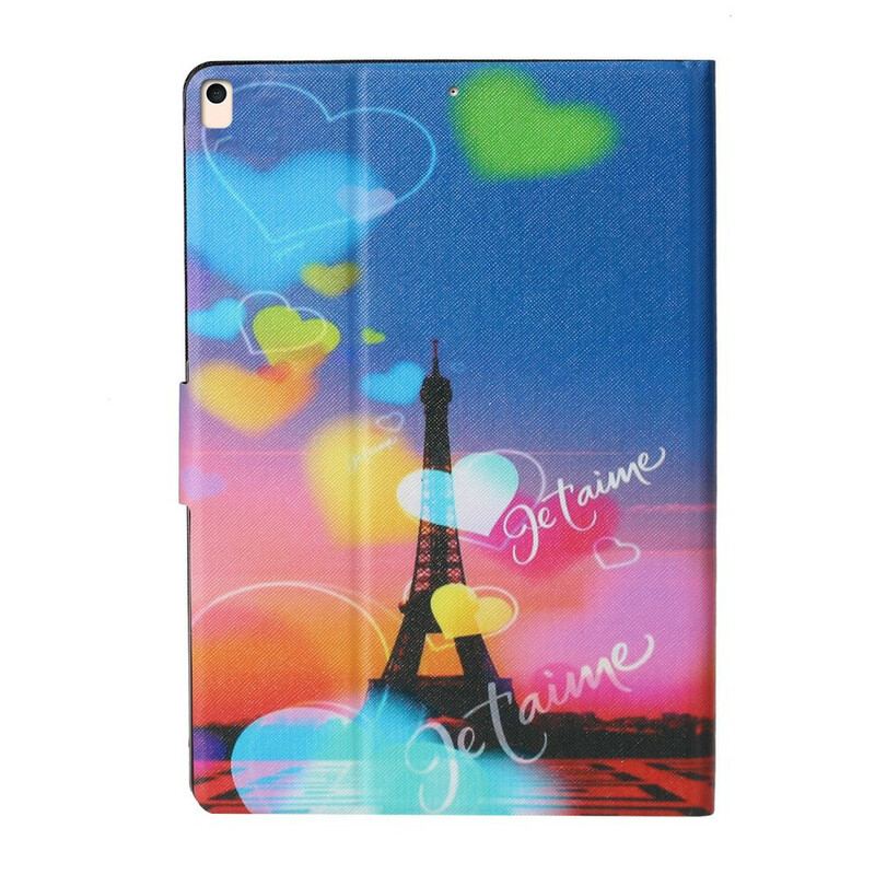Flip Cover iPad 10.2" (2020) (2019) Paris Jeg Elsker Dig