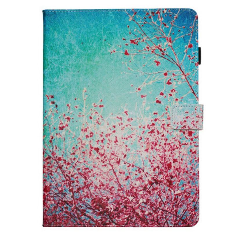 Flip Cover iPad 10.2" (2020) (2019) Røde Grene