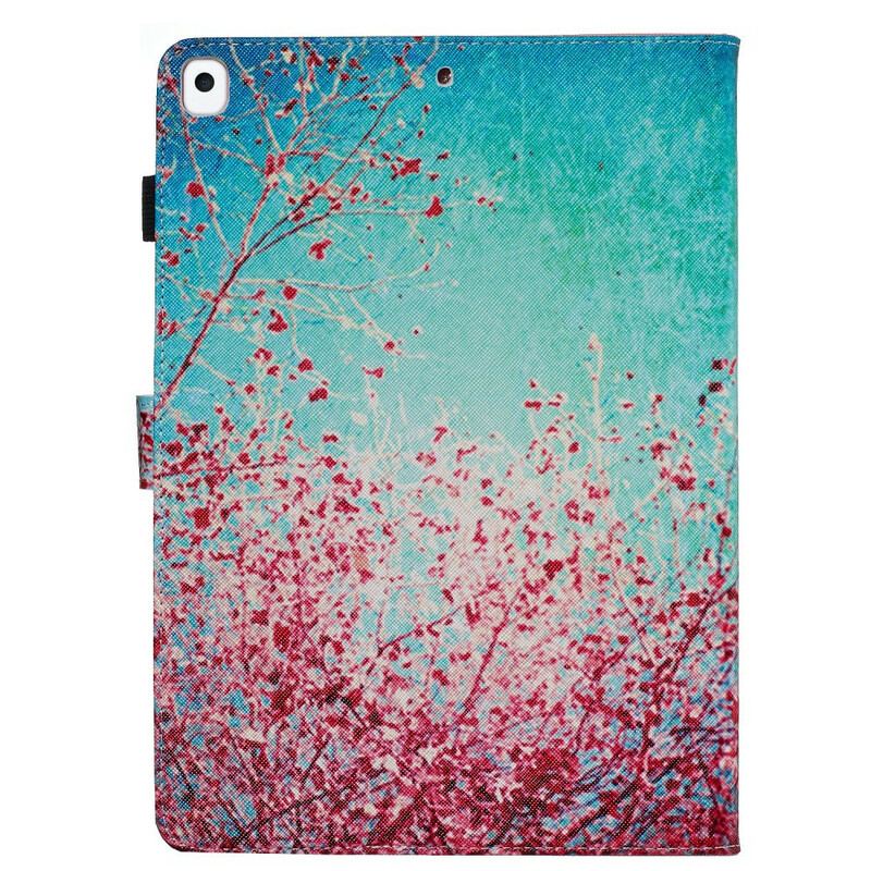 Flip Cover iPad 10.2" (2020) (2019) Røde Grene
