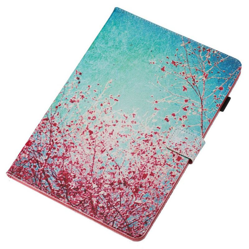 Flip Cover iPad 10.2" (2020) (2019) Røde Grene