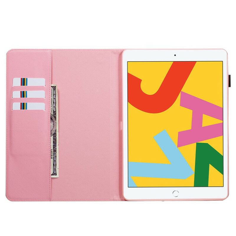 Flip Cover iPad 10.2" (2020) (2019) Røde Grene