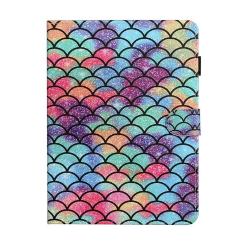 Læder Cover iPad 10.2" (2020) (2019) Farverig
