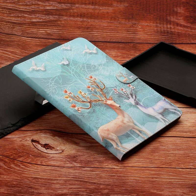Læder Cover iPad 10.2" (2020) (2019) Hjort