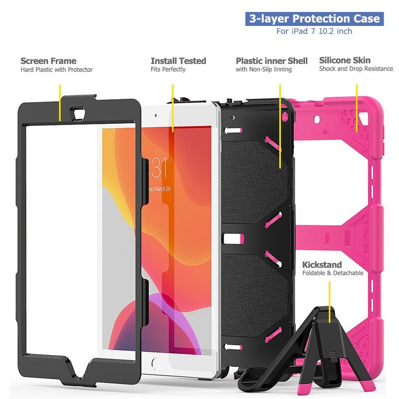 Mobilcover iPad 10.2" (2020) (2019) Aftagelig Super Resistant