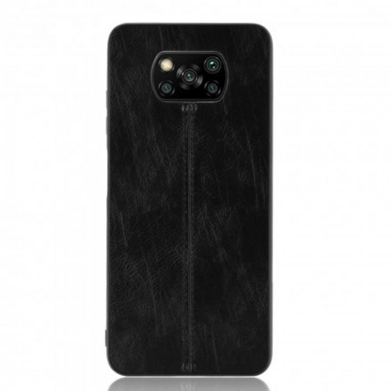 Cover Poco X3 / X3 Pro / X3 NFC Couture Lædereffekt