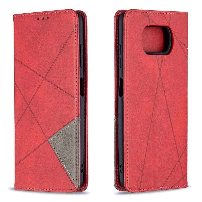 Cover Poco X3 / X3 Pro / X3 NFC Flip Cover Kunstner Stil