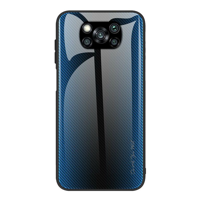 Cover Poco X3 / X3 Pro / X3 NFC Kulfiber Hærdet Glas