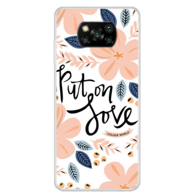 Cover Poco X3 / X3 Pro / X3 NFC Sæt På Kærlighed