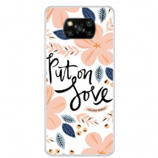 Cover Poco X3 / X3 Pro / X3 NFC Sæt På Kærlighed