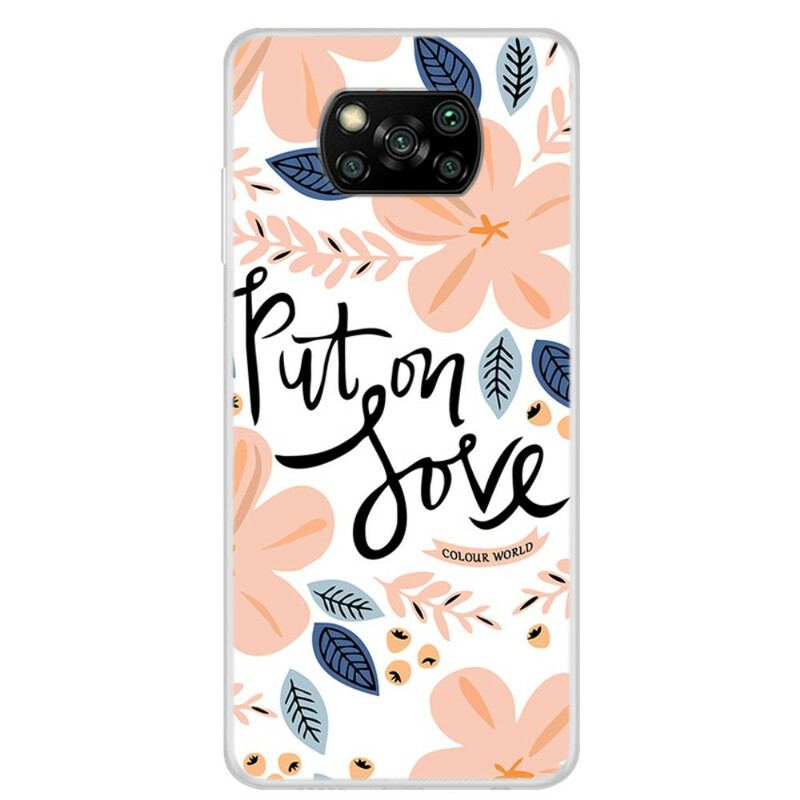 Cover Poco X3 / X3 Pro / X3 NFC Sæt På Kærlighed