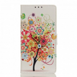 Flip Cover Poco X3 / X3 Pro / X3 NFC Blomstrende Træ