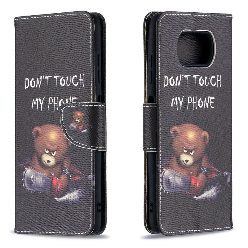 Flip Cover Poco X3 / X3 Pro / X3 NFC Farlig Bjørn