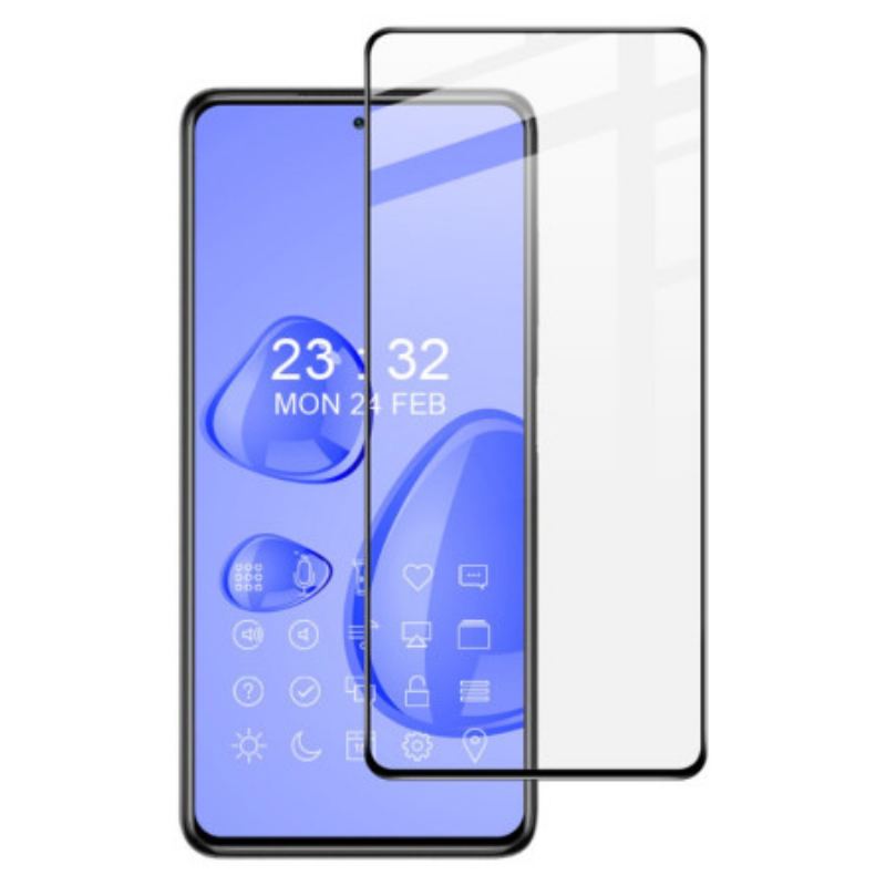 Hærdet Glasbeskyttelse Contour Black Imak Pro Poco X3 Nfc
