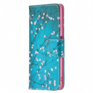 Læder Cover Poco X3 / X3 Pro / X3 NFC Blomstrende Træ