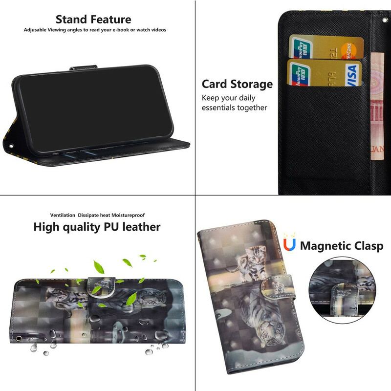 Læder Cover Poco X3 / X3 Pro / X3 NFC Ernest The Tiger