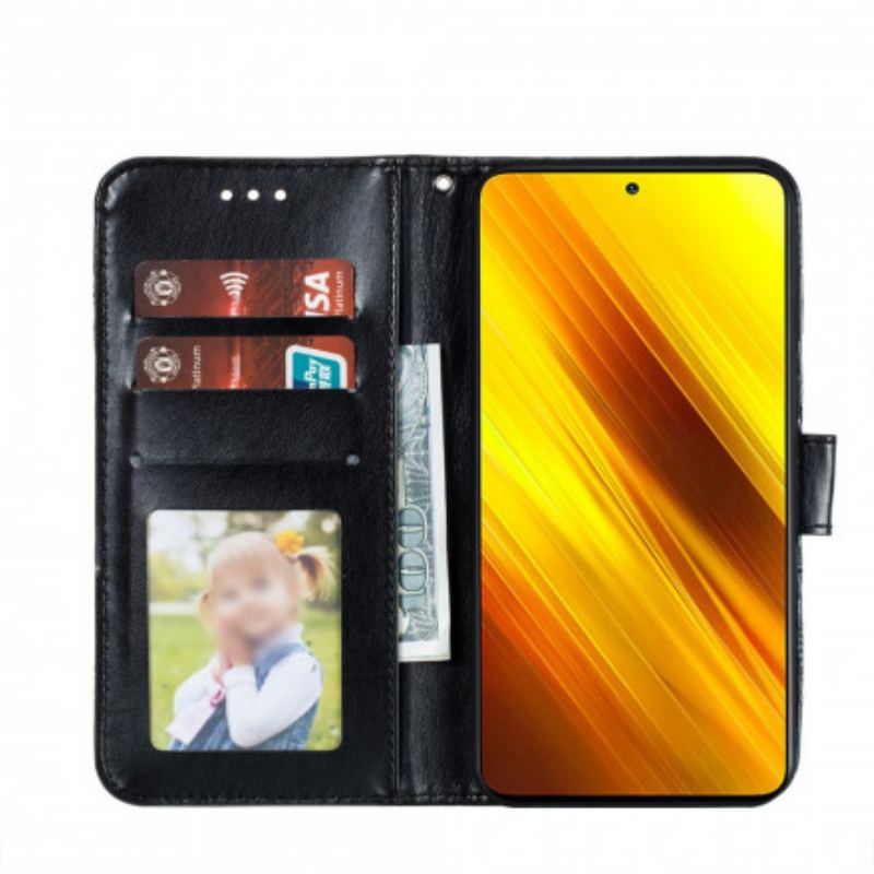 Læder Cover Poco X3 / X3 Pro / X3 NFC Fuld Mandala