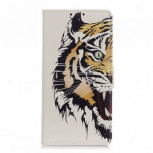 Læder Cover Poco X3 / X3 Pro / X3 NFC Hård Tiger
