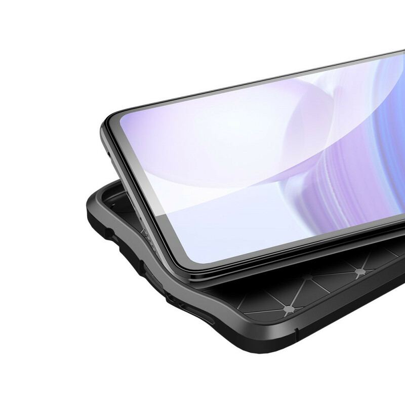 Mobilcover Poco X3 / X3 Pro / X3 NFC Dobbelt Linje Litchi Læder Effekt