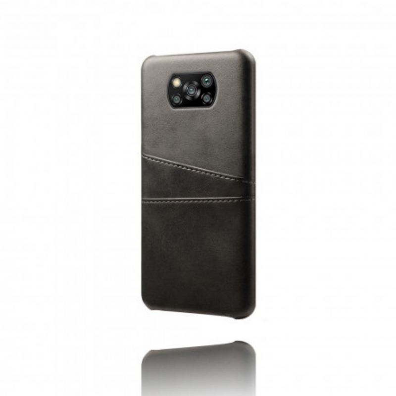 Mobilcover Poco X3 / X3 Pro / X3 NFC Ksq Dobbelt Kortholder