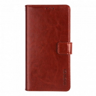 Flip Cover Asus Zenfone 8 Flip Læder Cover Imiteret Læder Idewei