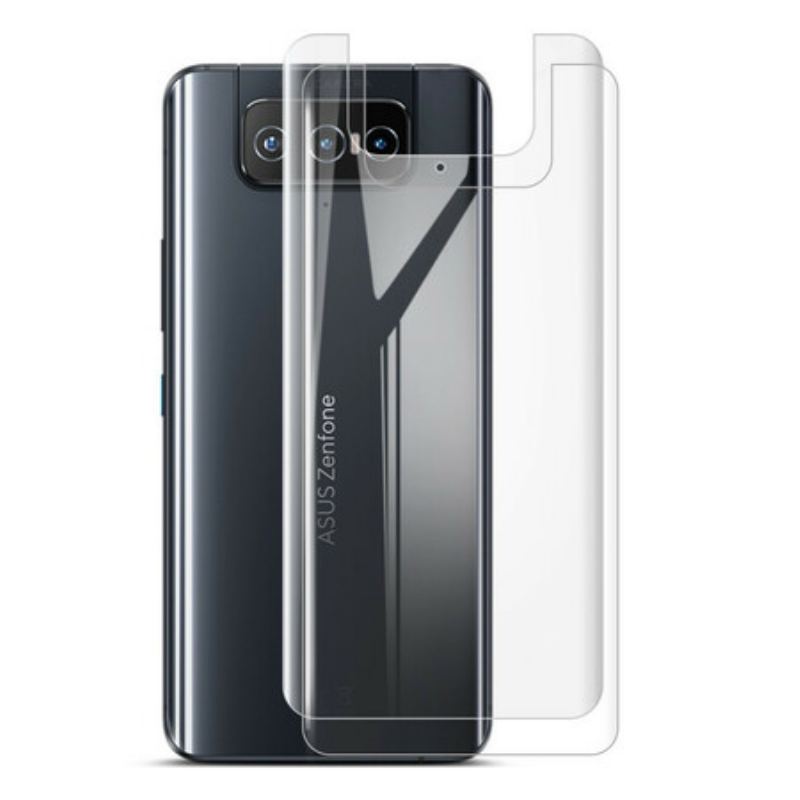 Imak Hydrogel Beskyttelse Til Bagsiden Af Azus Zenfone 8 Flip