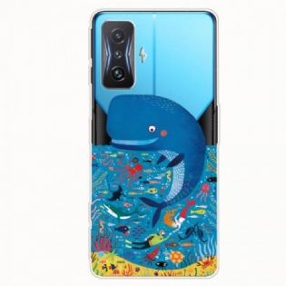 Cover Poco F4 GT Gennemsigtig Hval